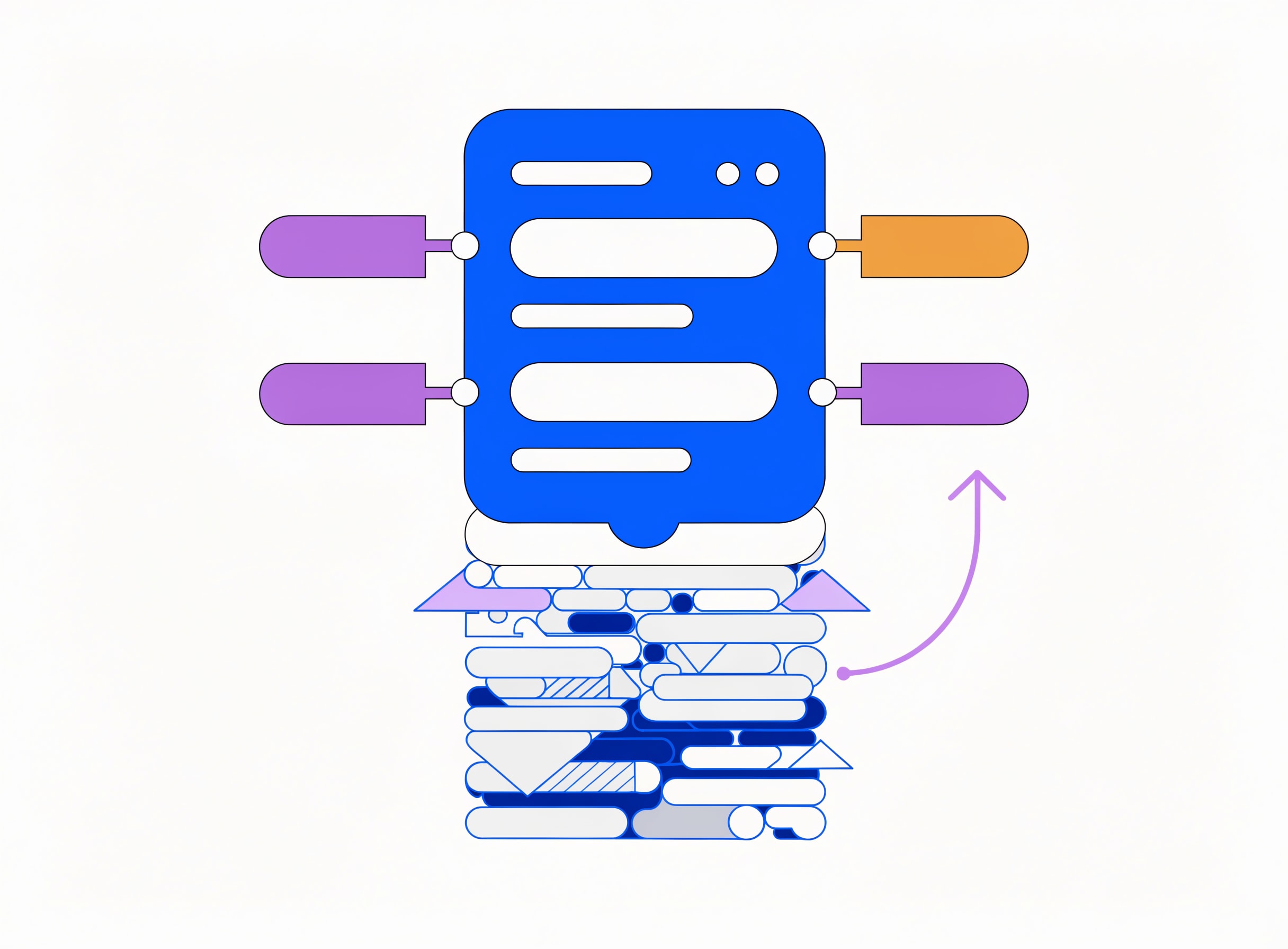 the-pdp-reviewer tags a product page with clarity, trust, proof and objection gap markers and connects a real buyer question to the matching gap via a lavender arrow