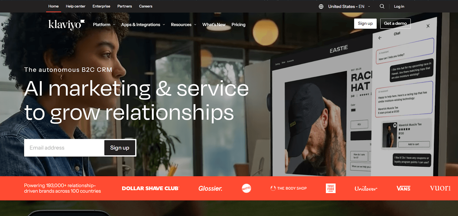 Klaviyo ecommerce marketing platform
