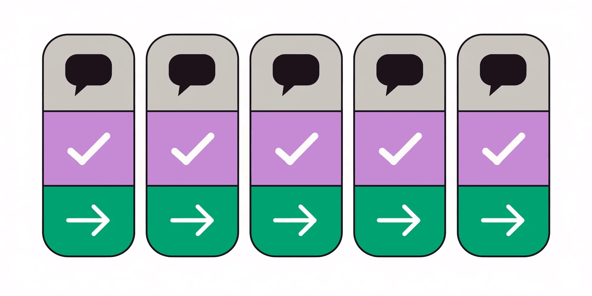 the-objection-playbook returns five identically-structured cards: objection, acknowledgment, response with a follow-up question