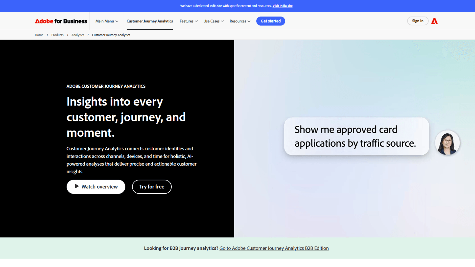 Adobe Customer Journey Analytics