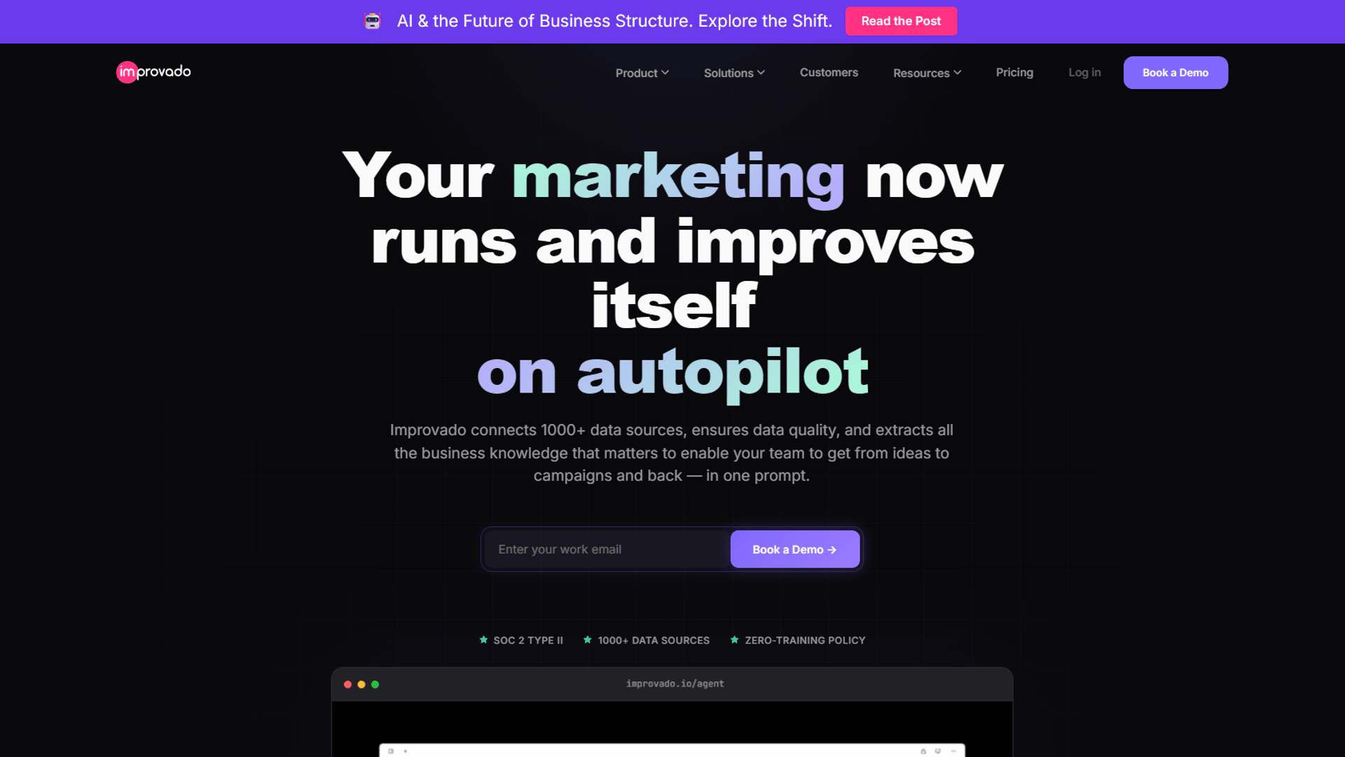 Improvado Marketing Data Platform